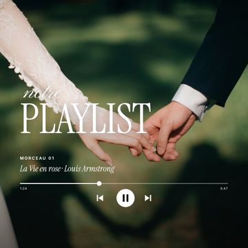 Notre playlist : les mains enlacées et le lecteur sur « La Vie en rose » de Louis Armstrong